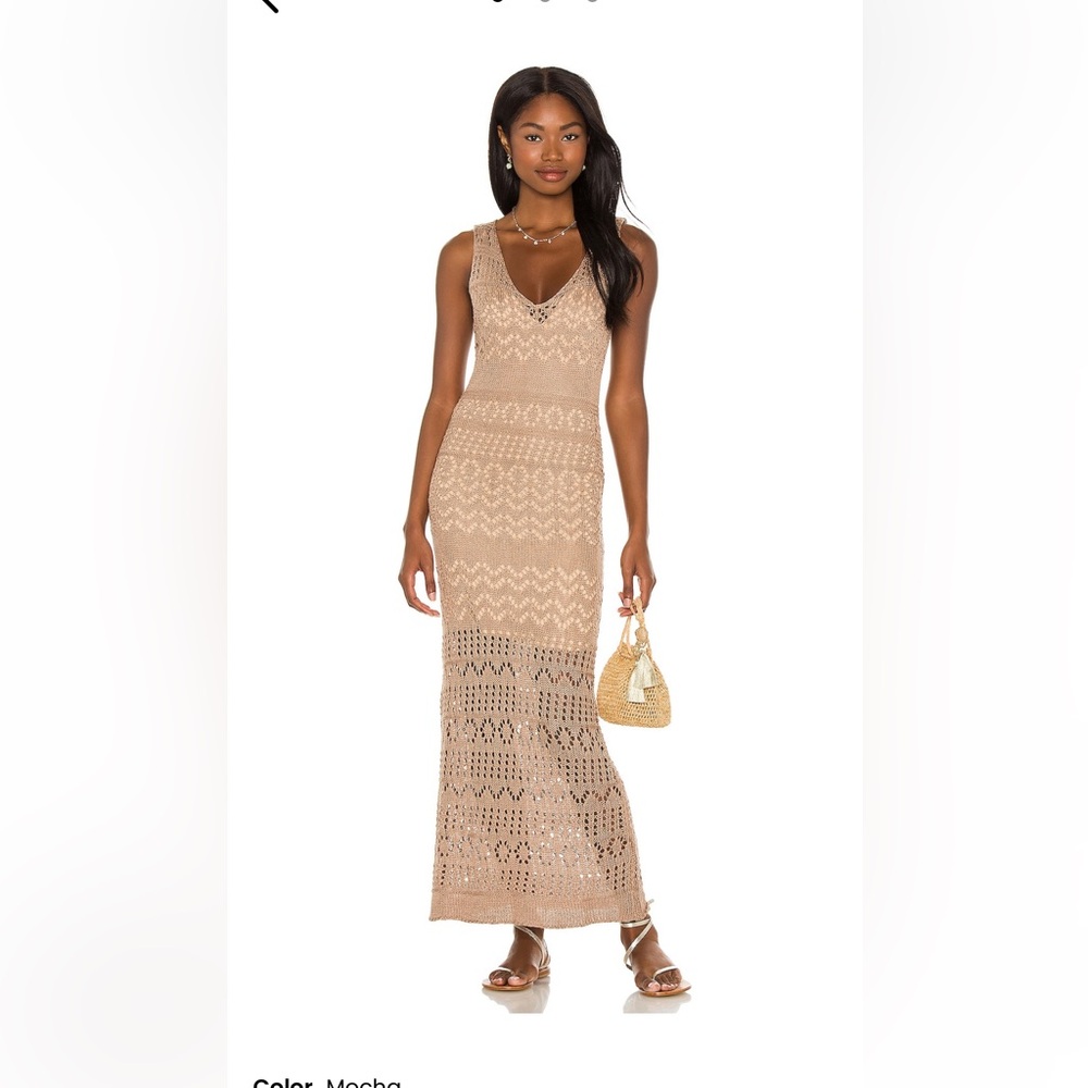 SNDYS Shona Maxi Dress in Mocha